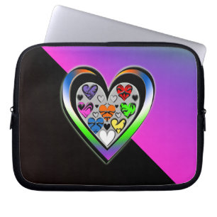 Farben der Liebe Laptopschutzhülle