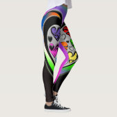 Farben der Liebe Leggings (Rechts)