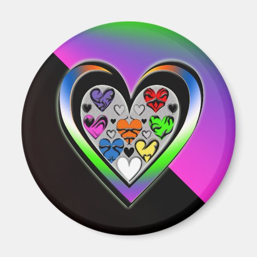 Farben der Liebe Magnet (Vorne)