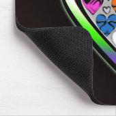 Farben der Liebe Mousepad (Ecke)