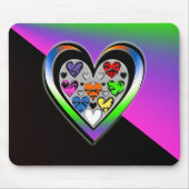 Farben der Liebe Mousepad (Vorne)