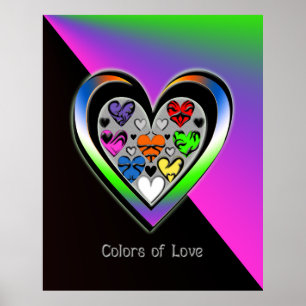 Farben der Liebe Poster