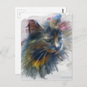 Farben der Liebe Postkarte (Vorne/Hinten)