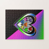 Farben der Liebe Puzzle (Horizontal)