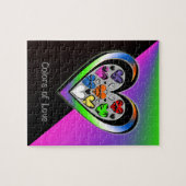 Farben der Liebe Puzzle (Horizontal)
