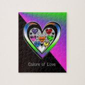 Farben der Liebe Puzzle (Vertikal)