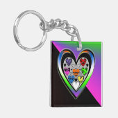 Farben der Liebe Schlüsselanhänger (Vorderseite links)