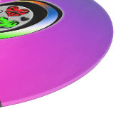 Farben der Liebe Schneidebrett (Ecke)