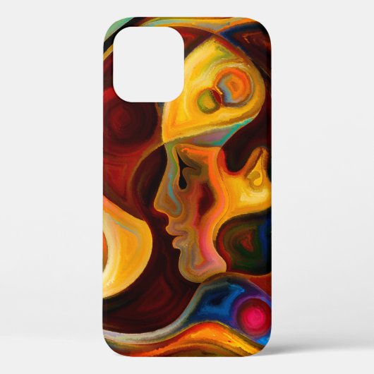 Farben der Mind-Serie. Entwurf aus Elementen Case-Mate iPhone Hülle (Rückseite)