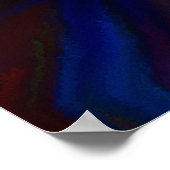 Farben der Mind-Serie. Entwurf aus Elementen Poster (Ecke)