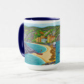 Farben der Monterosso Kaffee-Tasse Tasse (Vorderseite Links)
