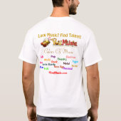 Farben der Musik T-Shirt (Rückseite)