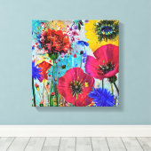 Farben der Natur Leinwanddruck (Insitu (Holzboden))