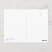 Farben der Postkarte von Saint-Tropez von Lisa Lor (Rückseite)