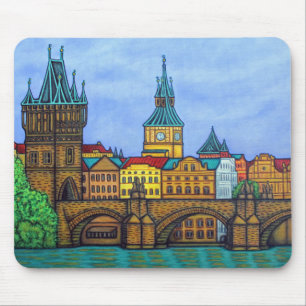 Farben der Prager Maus Pad von Lisa Lorenz Mousepad