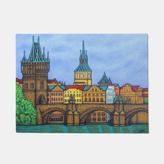 Farben der Prager Türmatte (Vorderseite)