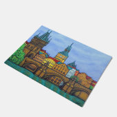Farben der Prager Türmatte (Schrägansicht)