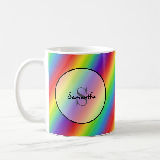 Farben der Rainbow-Tasse Kaffeetasse (Links)