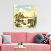 Farben der Ranch Leinwand Kunst (Insitu (Wohnzimmer))