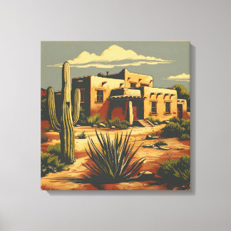 Farben der Ranch Leinwand Kunst