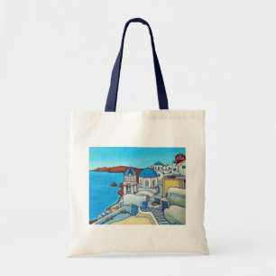 Farben der Santorini Taschen-Tasche durch Lisa Tragetasche