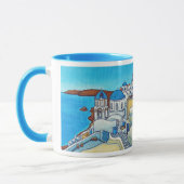 Farben der Santorini-Tasse Tasse (Links)