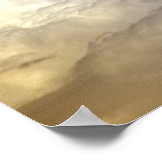 Farben der Sky Print Poster (Ecke)