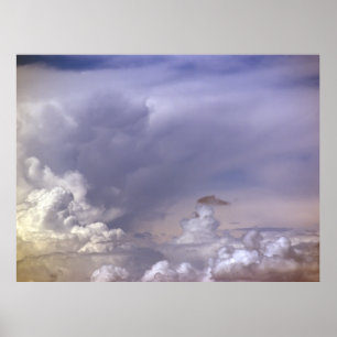 Farben der Sky Print Poster