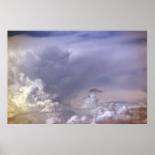 Farben der Sky Print Poster (Vorne)