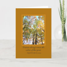 Farben der Spirit-Erntedank-Karte