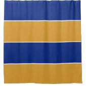 Farben der Staatsflagge in Massachusetts Duschvorhang (Vorderseite)