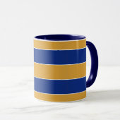 Farben der Staatsflagge in Massachusetts Tasse (VorderseiteRechts)