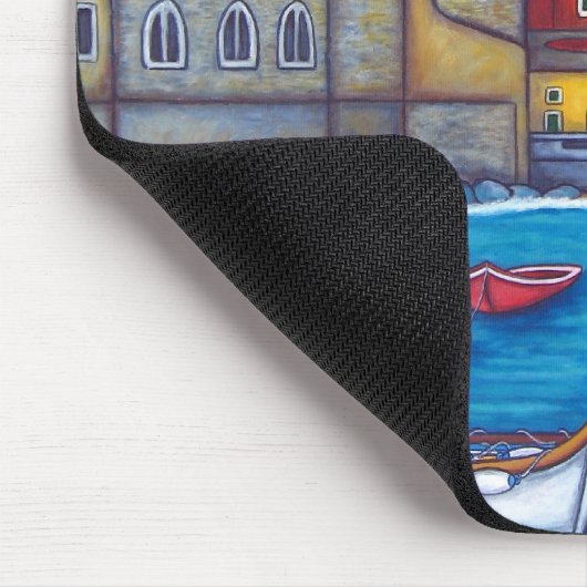 Farben der Vernazza Mausunterlage Mousepad (Ecke)
