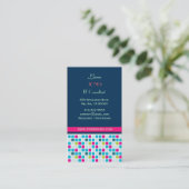 Farben der Visitenkarte (Stehend Vorderseite)