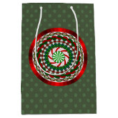 Farben der Weihnachtsgeschenktasche Mittlere Geschenktüte (Vorderseite)