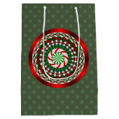 Farben der Weihnachtsgeschenktasche Mittlere Geschenktüte (Rückseite)