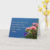 Farben der Welt Karte (Gelbe Blume)