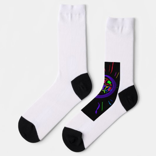 Farben der Welt Socken (Linkes Detail)