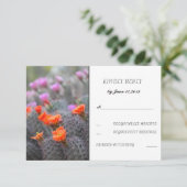 Farben der Wüste UAWG RSVP Karte (Stehend Vorderseite)