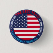Farben des besten Teams der Welt Button (Vorderseite)