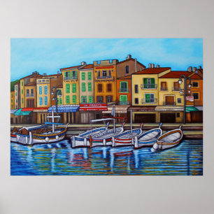 Farben des Cassis Value Poster Print