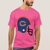 Farben des Chicago-Fußballfans Sticker T-Shirt (Vorderseite)