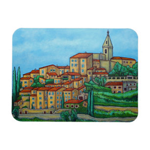 Farben des Crillon-le-Brave, provenzalisches Magne Magnet