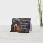 Farben des Emerson Zitats (Vorderseite)