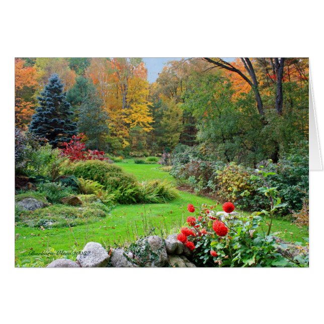 Farben des Geistes: New Hampshire Garden (Vorderseite (Horizontal))