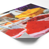 Farben des Gewürzes Poster (Ecke)