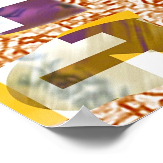 Farben des Herbstes #1a Poster (Ecke)