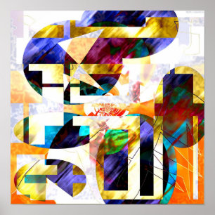 Farben des Herbstes #1b Poster