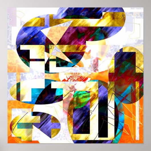 Farben des Herbstes #1b Poster (Vorne)