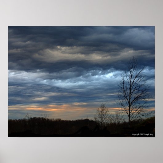 Farben des Himmels Poster (Vorne)